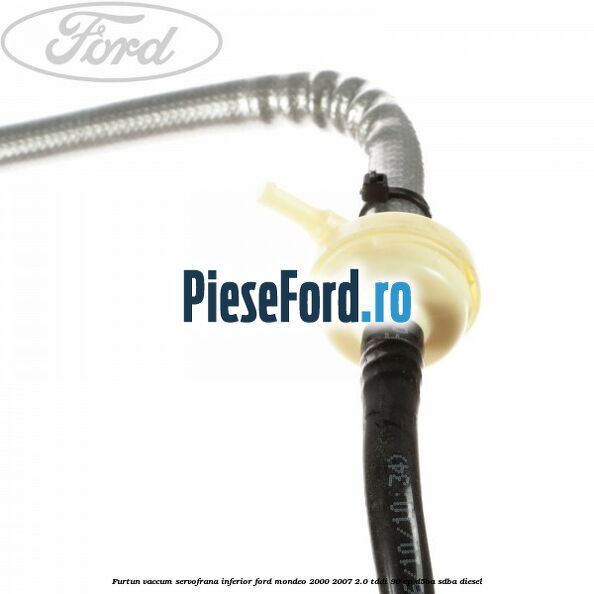 Furtun vaccum servofrana inferior Ford Mondeo 2000-2007 2.0 TDDI 90 cp D5BA, SDBA diesel