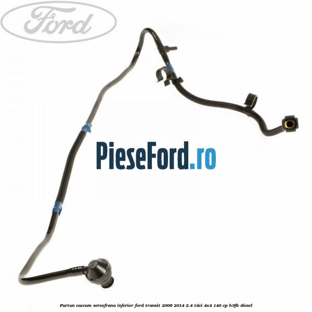 Furtun vaccum servofrana inferior Ford Transit 2006-2014 2.4 TDCi 4x4 140 cp H9FB diesel