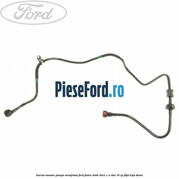 Furtun vacuum pompa servofrana Ford Fiesta 2008-2012 1.4 TDCi 70 cp Furtun vacuum pompa servofrana Ford Fiesta 2008-2012 1.4 TDCi 70 cp F6JD, KVJA diesel