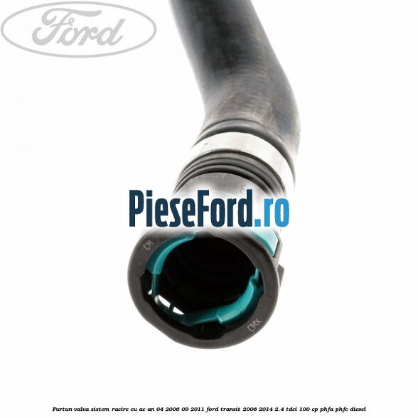 Furtun valva sistem racire cu AC an 04/2006-09/2011 Ford Transit 2006-2014 2.4 TDCi 100 cp PHFA, PHFC diesel