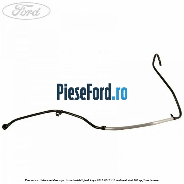 Furtun ventilatie canistra vapori combustibil Ford Kuga 2013-2016 1.6 EcoBoost 4x4 182 cp JTMA benzina
