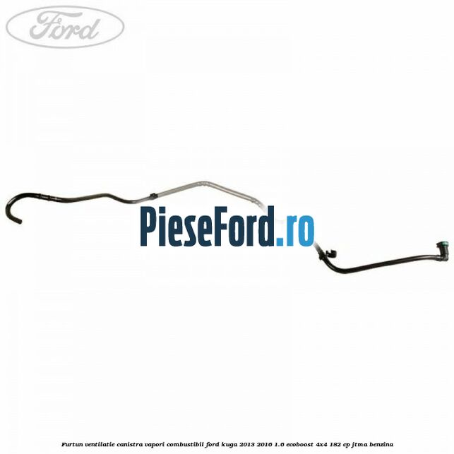 Furtun ventilatie canistra vapori combustibil Ford Kuga 2013-2016 1.6 EcoBoost 4x4 182 cp JTMA benzina