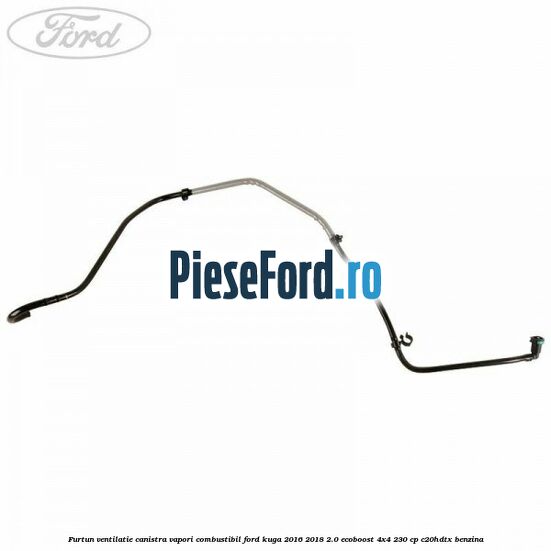 Furtun ventilatie canistra vapori combustibil Ford Kuga 2016-2018 2.0 EcoBoost 4x4 230 cp C20HDTX benzina