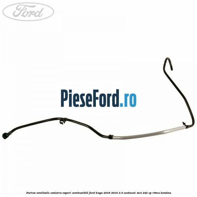 Furtun ventilatie canistra vapori combustibil Ford Kuga 2016-2018 2.0 EcoBoost 4x4 242 cp R9MA benzina