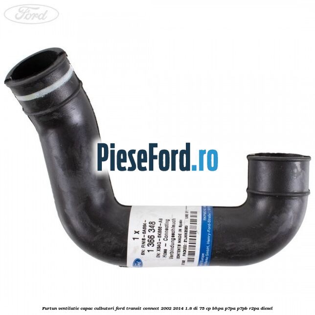 Furtun ventilatie capac culbutori Ford Transit Connect 2002-2014 1.8 Di 75 cp Furtun ventilatie capac culbutori Ford Transit Connect 2002-2014 1.8 Di 75 cp BHPA, P7PA, P7PB, R2PA diesel