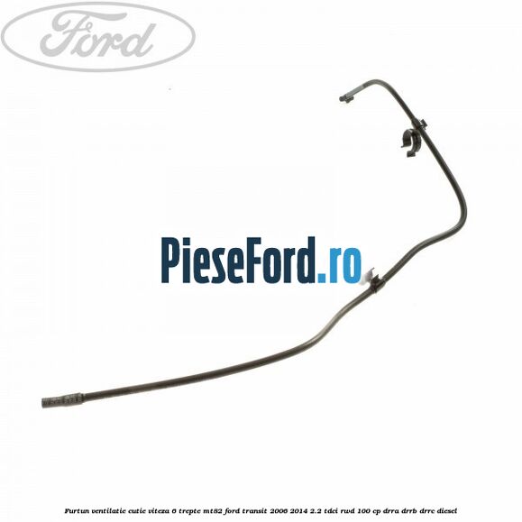 Furtun ventilatie cutie viteza 6 trepte MT82 Ford Transit 2006-2014 2.2 TDCi RWD 100 cp DRRA, DRRB, DRRC diesel