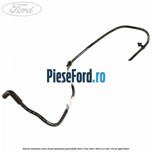 Furtun ventilatie cutie viteza automata Powershift Ford C-Max 2011-2015 2.0 TDCi 115 cp TYDA diesel
