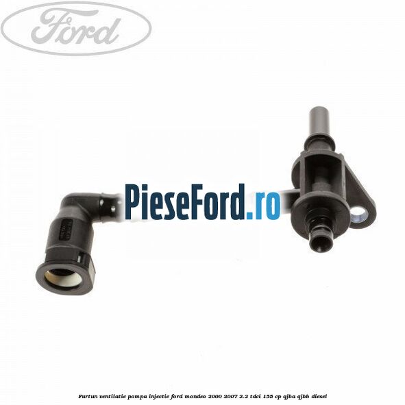 Furtun ventilatie pompa injectie Ford Mondeo 2000-2007 2.2 TDCi 155 cp QJBA, QJBB diesel