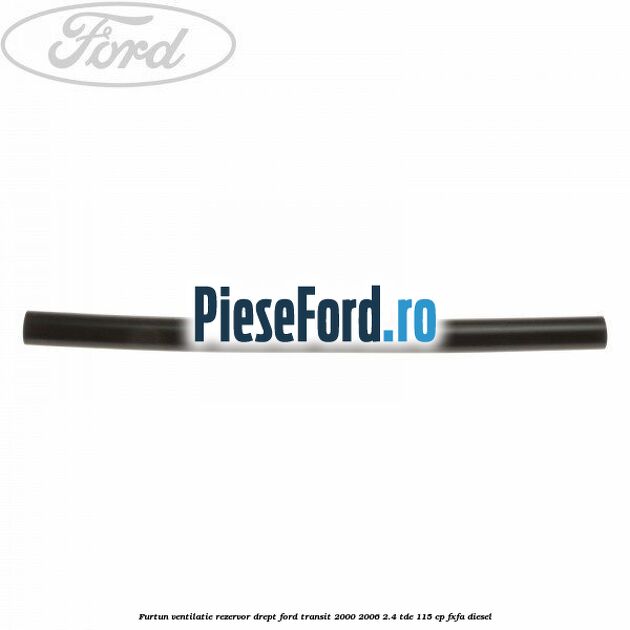 Furtun ventilatie rezervor drept Ford Transit 2000-2006 2.4 TDE 115 cp FXFA diesel