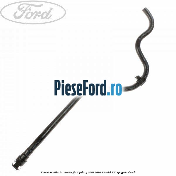 Furtun ventilatie rezervor Ford Galaxy 2007-2014 1.8 TDCi 125 cp QYWA diesel