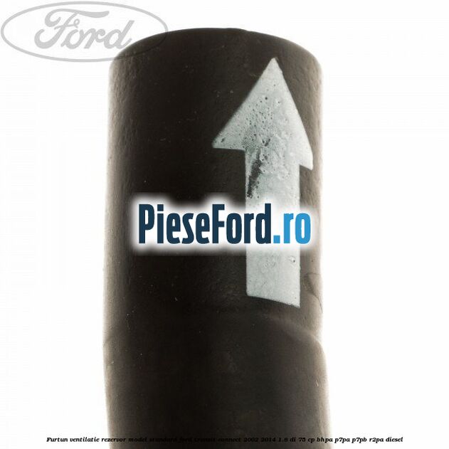 Furtun ventilatie rezervor model standard Ford Transit Connect 2002-2014 1.8 Di 75 cp BHPA, P7PA, P7PB, R2PA diesel