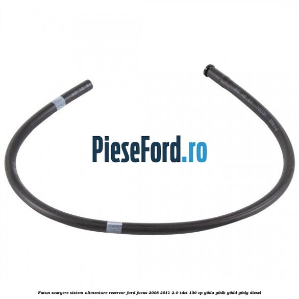 Futun scurgere sistem alimentare rezervor Ford Focus 2008-2011 2.0 TDCi 136 cp G6DA, G6DB, G6DD, G6DG diesel