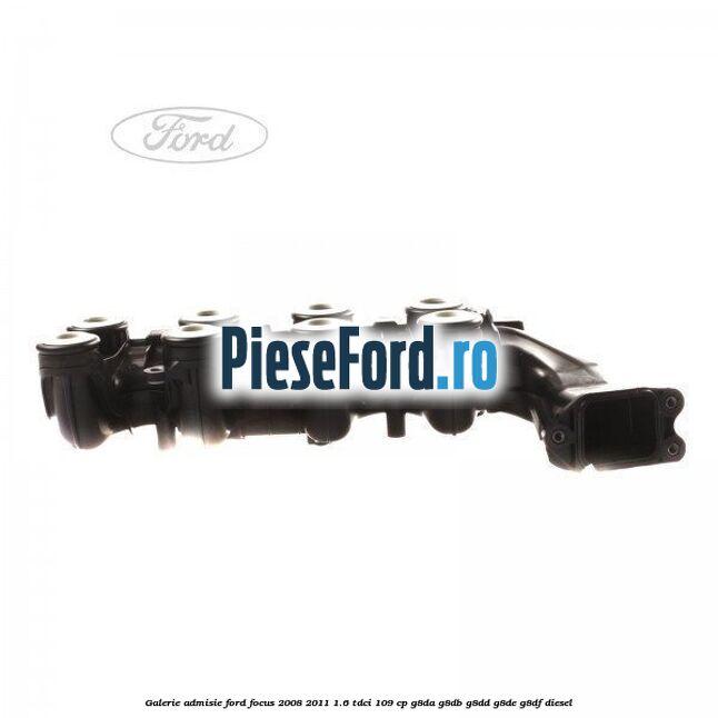Galerie admisie Ford Focus 2008-2011 1.6 TDCi 109 cp G8DA, G8DB, G8DD, G8DE, G8DF diesel