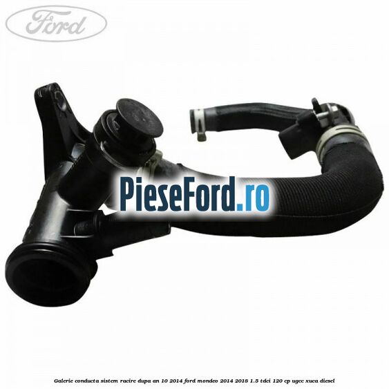 Galerie conducta sistem racire dupa an 10/2014 Ford Mondeo 2014-2018 1.5 TDCi 120 cp UGCC, XUCA diesel