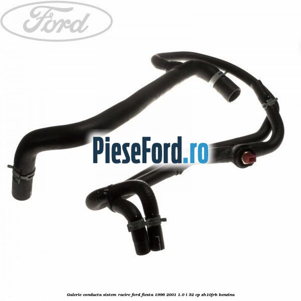 Galerie conducta sistem racire Ford Fiesta 1996-2001 1.0 i 52 cp ZH10JRB benzina