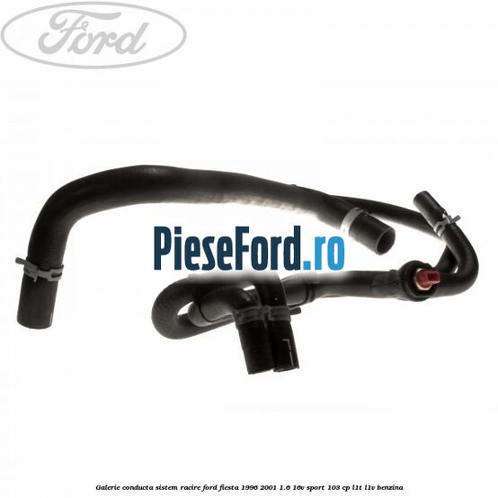Galerie conducta sistem racire Ford Fiesta 1996-2001 1.6 16V Sport 103 cp L1T, L1V benzina