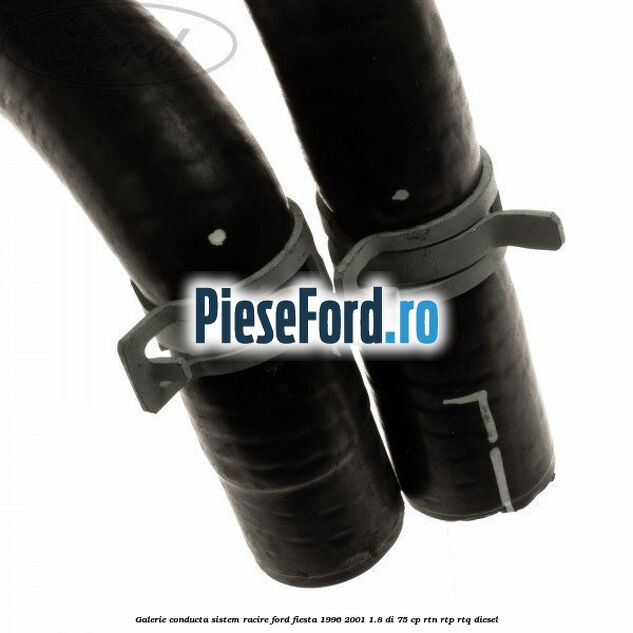 Galerie conducta sistem racire Ford Fiesta 1996-2001 1.8 DI 75 cp RTN, RTP, RTQ diesel