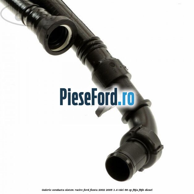 Galerie conducta sistem racire Ford Fiesta 2002-2005 1.4 TDCi 68 cp F6JA, F6JB diesel