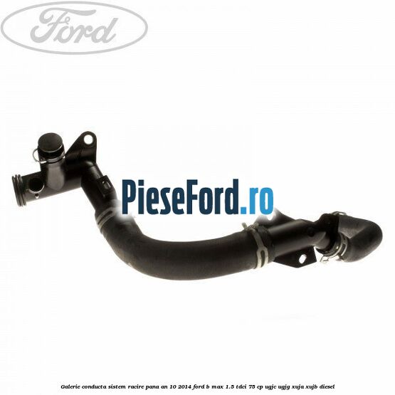 Galerie conducta sistem racire pana an 10/2014 Ford B-Max 1.5 TDCi 75 cp