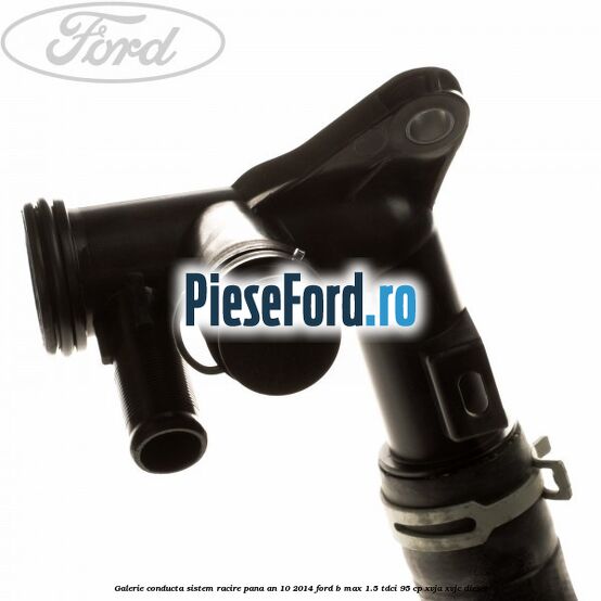 Galerie conducta sistem racire pana an 10/2014 Ford B-Max 1.5 TDCi 95 cp XVJA, XVJC diesel