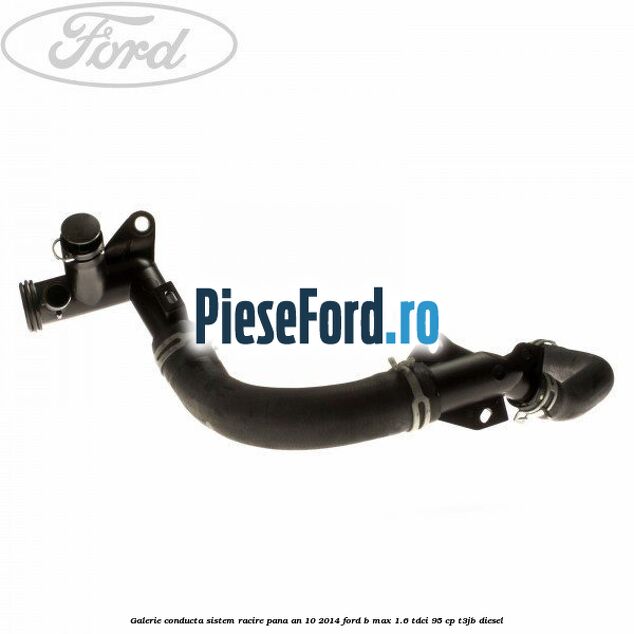 Galerie conducta sistem racire pana an 10/2014 Ford B-Max 1.6 TDCi 95 cp