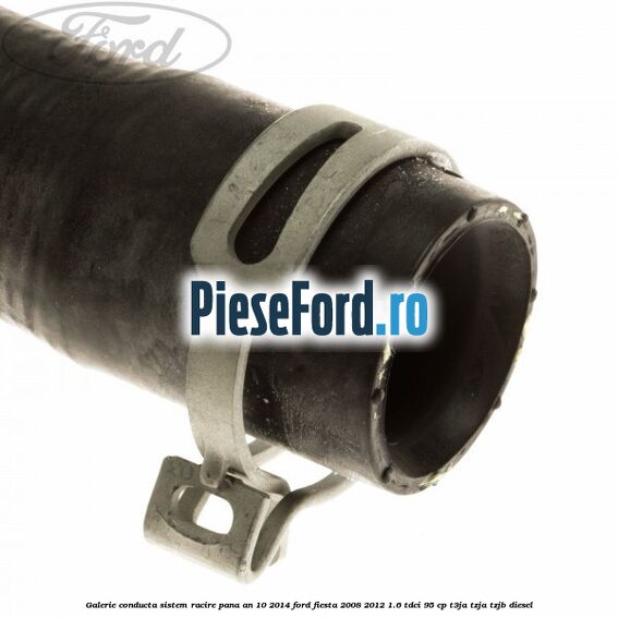 Galerie conducta sistem racire pana an 10/2014 Ford Fiesta 2008-2012 1.6 TDCi 95 cp T3JA, TZJA, TZJB diesel