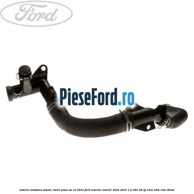 Galerie conducta sistem racire pana an 10/2014 Ford Tourneo Courier 2014-2018 1.6 TDCi 95 cp