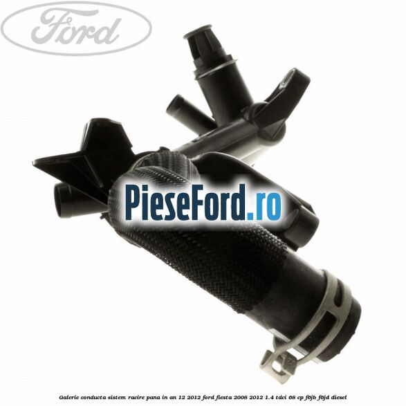 Galerie conducta sistem racire pana in an 12/2012 Ford Fiesta 2008-2012 1.4 TDCi 68 cp Galerie conducta sistem racire pana in an 12/2012 Ford Fiesta 2008-2012 1.4 TDCi 68 cp F6JB, F6JD diesel