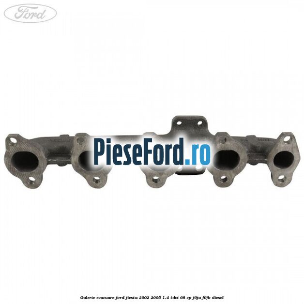 Galerie evacuare Ford Fiesta 2002-2005 1.4 TDCi 68 cp F6JA, F6JB diesel