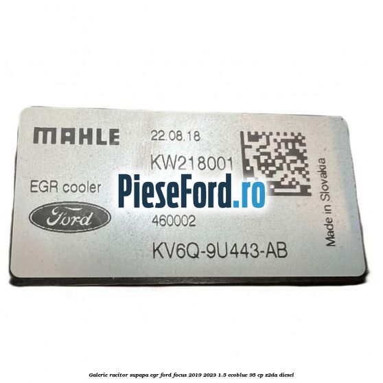 Galerie racitor supapa EGR Ford Focus 2019-2023 1.5 EcoBlue 95 cp Z2DA diesel