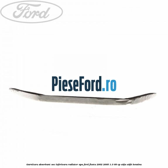 Garnitura absorbant soc inferioara radiator apa Ford Fiesta 2002-2005 1.3 69 cp A9JA, A9JB benzina