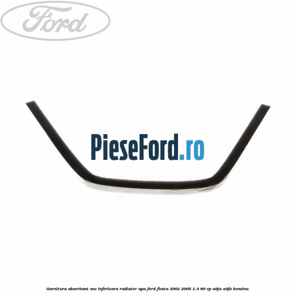 Garnitura absorbant soc inferioara radiator apa Ford Fiesta 2002-2005 1.3 69 cp A9JA, A9JB benzina