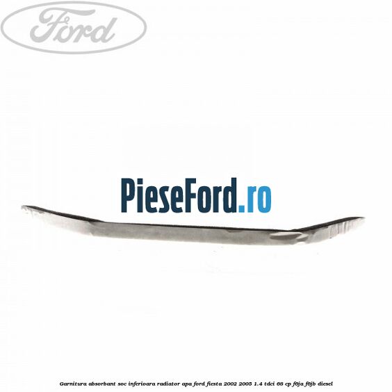 Garnitura absorbant soc inferioara radiator apa Ford Fiesta 2002-2005 1.4 TDCi 68 cp F6JA, F6JB diesel
