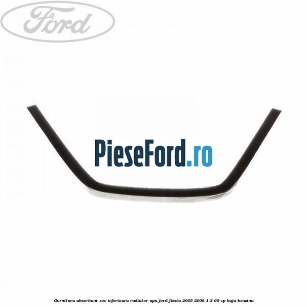 Garnitura absorbant soc inferioara radiator apa Ford Fiesta 2005-2008 1.3 60 cp BAJA benzina