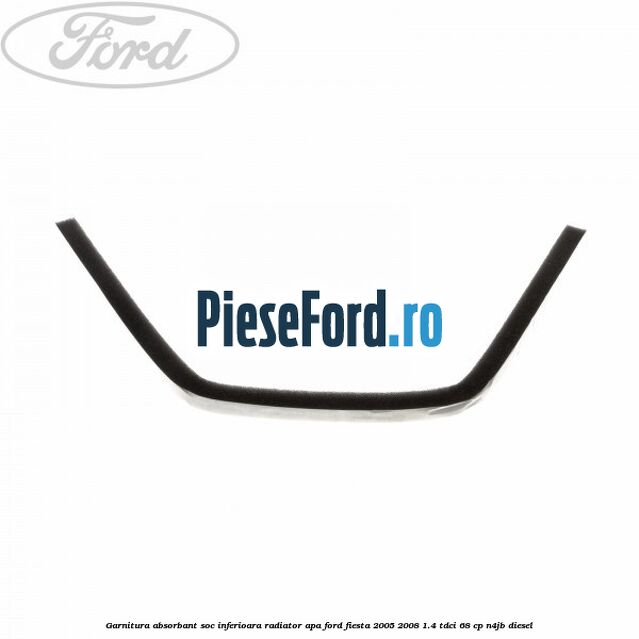 Garnitura absorbant soc inferioara radiator apa Ford Fiesta 2005-2008 1.4 TDCi 68 cp N4JB diesel