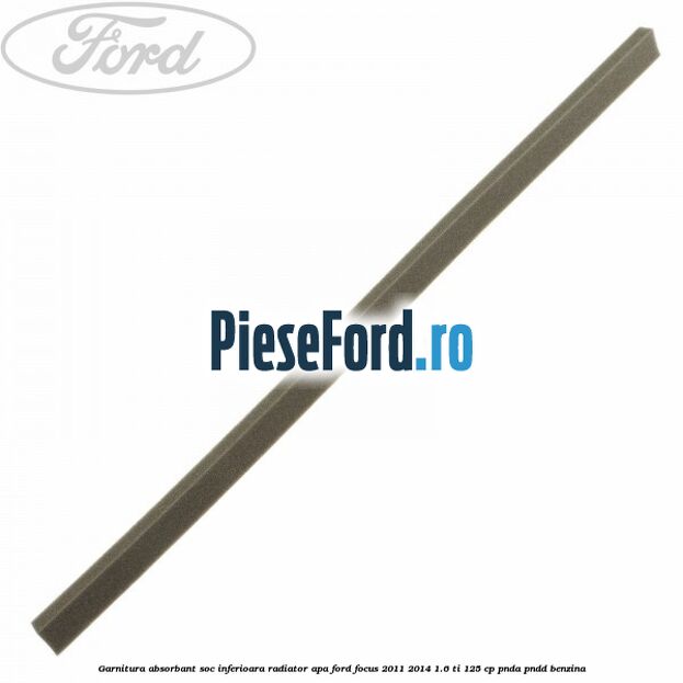 Garnitura absorbant soc inferioara radiator apa Ford Focus 2011-2014 1.6 Ti 125 cp Garnitura absorbant soc inferioara radiator apa Ford Focus 2011-2014 1.6 Ti 125 cp PNDA, PNDD benzina
