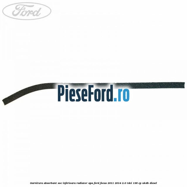 Garnitura absorbant soc inferioara radiator apa Ford Focus 2011-2014 2.0 TDCi 136 cp Garnitura absorbant soc inferioara radiator apa Ford Focus 2011-2014 2.0 TDCi 136 cp UKDB diesel