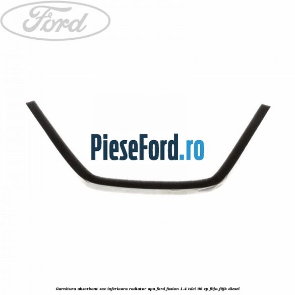 Garnitura absorbant soc inferioara radiator apa Ford Fusion 1.4 TDCi 68 cp F6JA, F6JB diesel