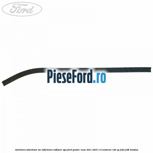 Garnitura absorbant soc inferioara radiator apa Ford Grand C-Max 2011-2015 1.6 EcoBoost 182 cp Garnitura absorbant soc inferioara radiator apa Ford Grand C-Max 2011-2015 1.6 EcoBoost 182 cp JTDA, JTDB benzina