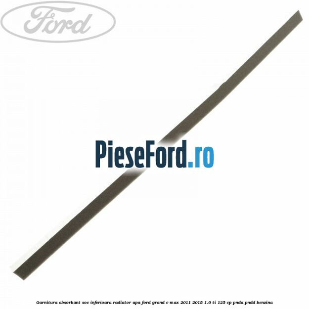 Garnitura absorbant soc inferioara radiator apa Ford Grand C-Max 2011-2015 1.6 Ti 125 cp PNDA, PNDD benzina