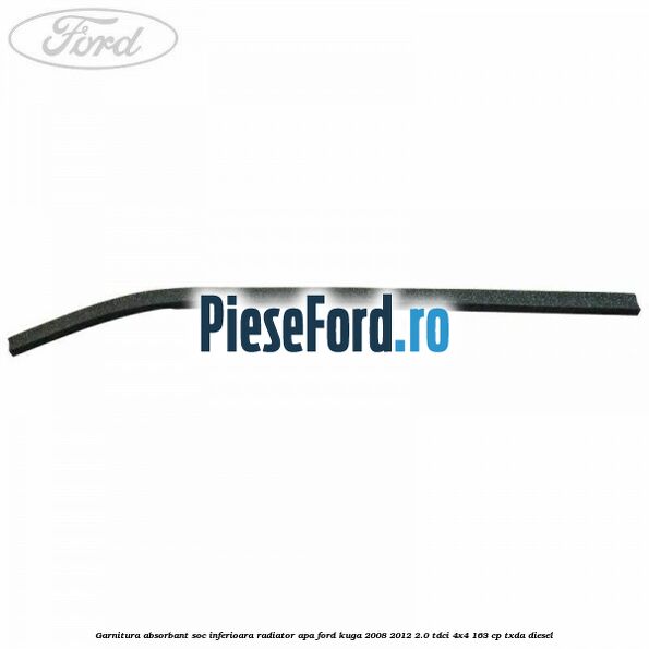 Garnitura absorbant soc inferioara radiator apa Ford Kuga 2008-2012 2.0 TDCI 4x4 163 cp TXDA diesel