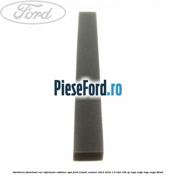 Garnitura absorbant soc inferioara radiator apa Ford Transit Connect 2013-2018 1.5 TDCi 100 cp XVGA, XVGB, XVGC, XXGA diesel