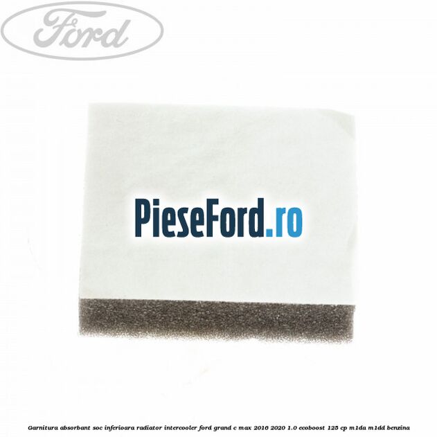 Garnitura absorbant soc inferioara radiator intercooler Ford Grand C-Max 2016-2020 1.0 EcoBoost 125 cp M1DA, M1DD benzina