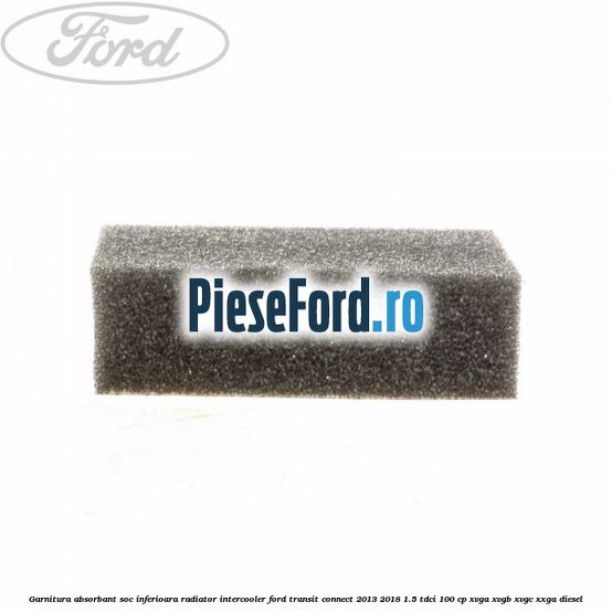 Garnitura absorbant soc inferioara radiator intercooler Ford Transit Connect 2013-2018 1.5 TDCi 100 cp XVGA, XVGB, XVGC, XXGA diesel