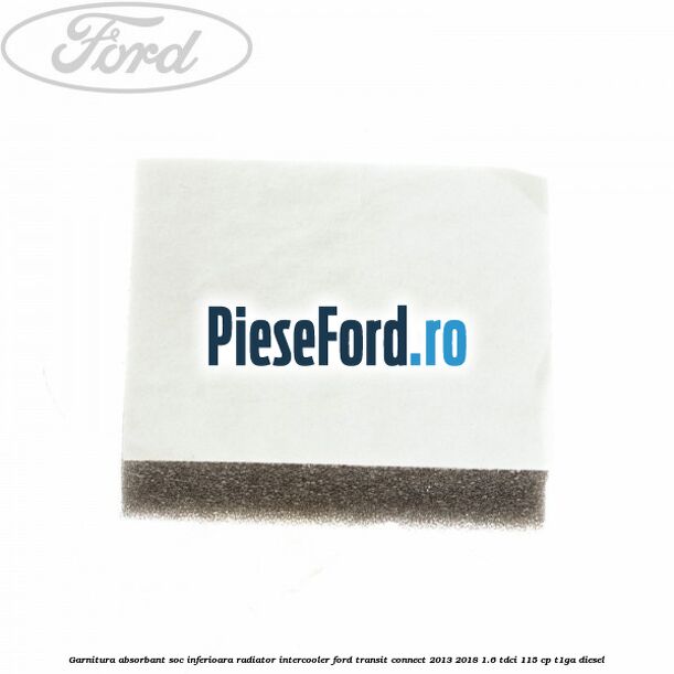 Garnitura absorbant soc inferioara radiator intercooler Ford Transit Connect 2013-2018 1.6 TDCi 115 cp T1GA diesel