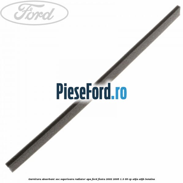Garnitura absorbant soc superioara radiator apa Ford Fiesta 2002-2005 1.3 69 cp A9JA, A9JB benzina
