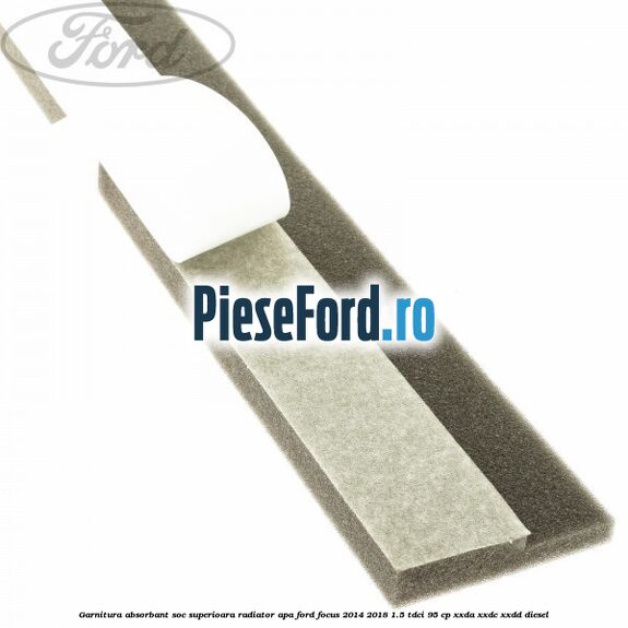 Garnitura absorbant soc superioara radiator apa Ford Focus 2014-2018 1.5 TDCi 95 cp XXDA, XXDC, XXDD diesel