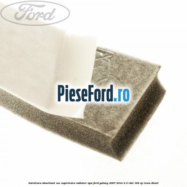 Garnitura absorbant soc superioara radiator apa Ford Galaxy 2007-2014 2.0 TDCi 163 cp Garnitura absorbant soc superioara radiator apa Ford Galaxy 2007-2014 2.0 TDCi 163 cp TXWA diesel