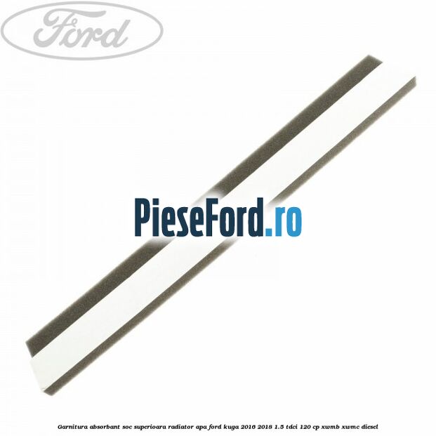 Garnitura absorbant soc superioara radiator apa Ford Kuga 2016-2018 1.5 TDCi 120 cp XWMB, XWMC diesel