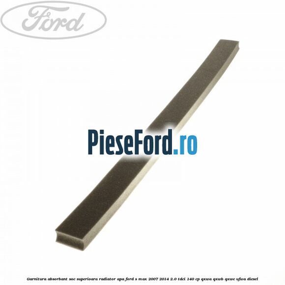 Garnitura absorbant soc superioara radiator apa Ford S-Max 2007-2014 2.0 TDCi 140 cp QXWA, QXWB, QXWC, UFWA diesel